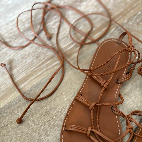 Madewell The Boardwalk Lace-Up Sandal - Picture 3 of 5